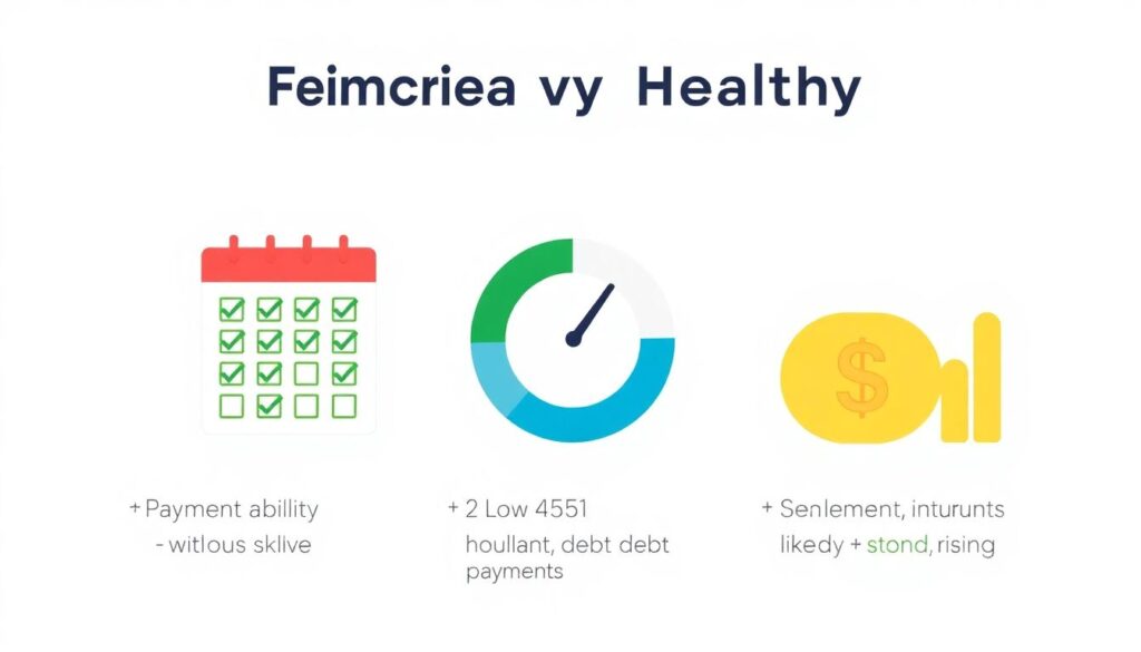 Каковы признаки финансового здоровья заемщика - иллюстрация