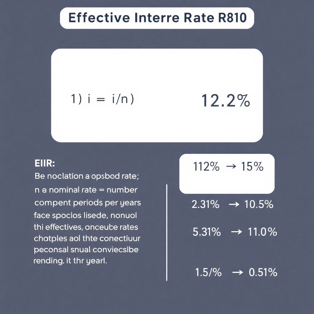 Как рассчитать эффективную ставку кредита и от чего зависит её размер