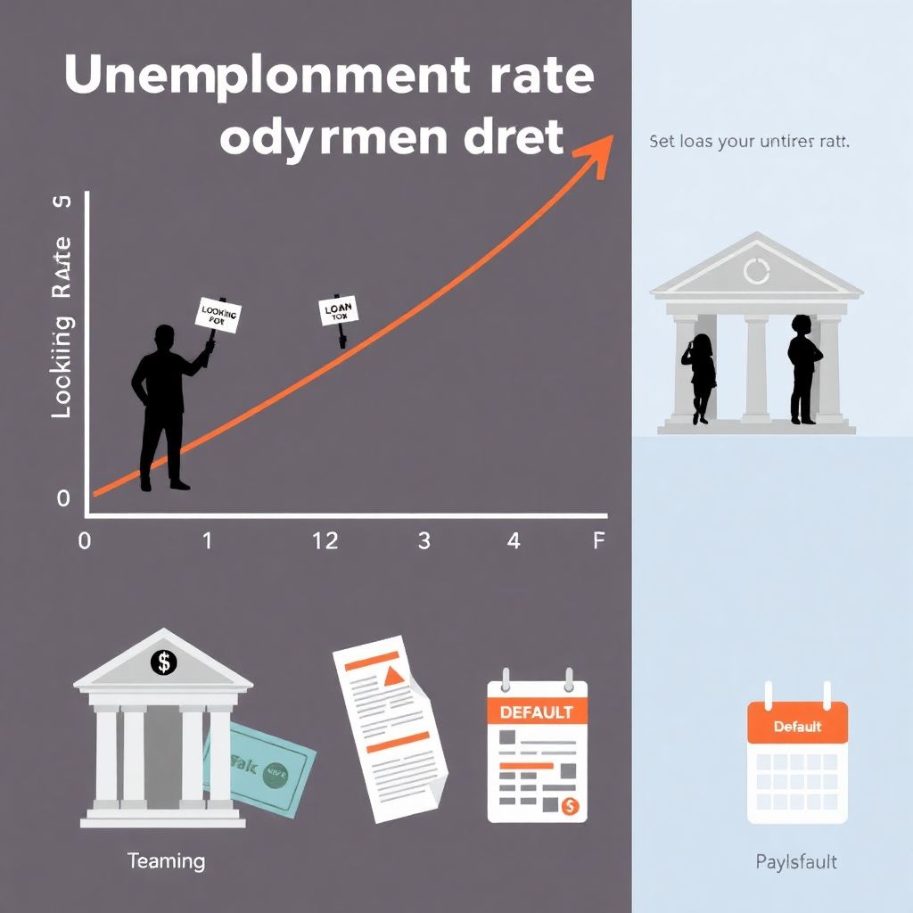 Уровень безработицы и его влияние на одобрение и условия кредитов