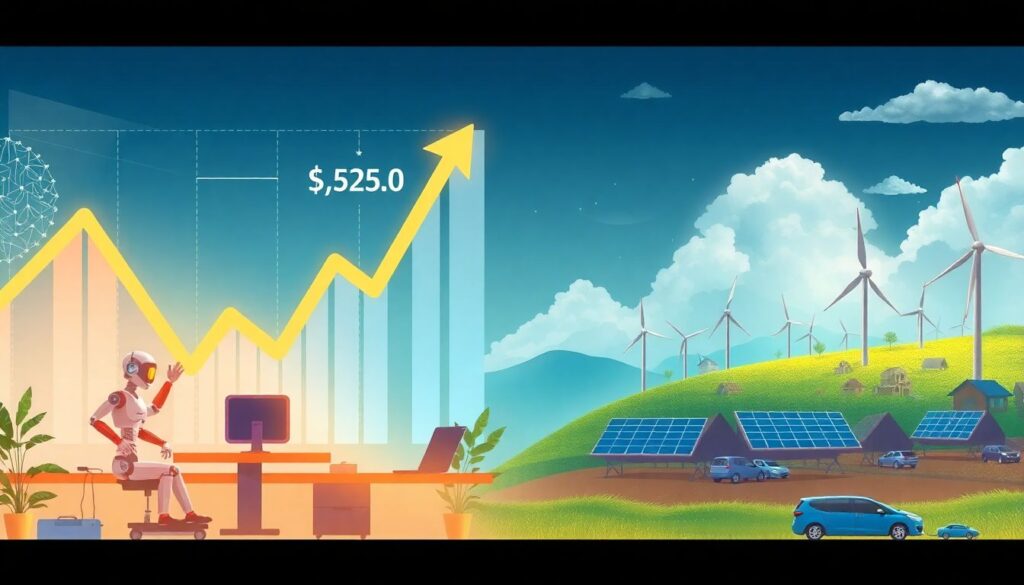 Как инвестировать в перспективные отрасли экономики - иллюстрация