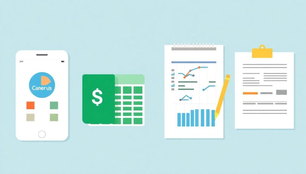 Составление финансового плана: шаги к финансовой свободе - иллюстрация