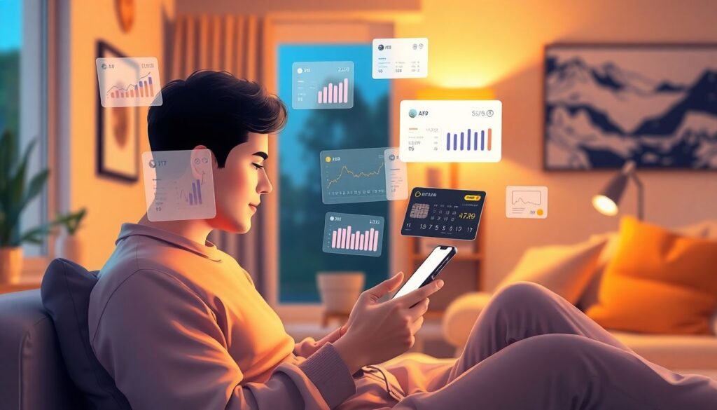 Преимущества онлайн-банкинга для управления личными финансами - иллюстрация