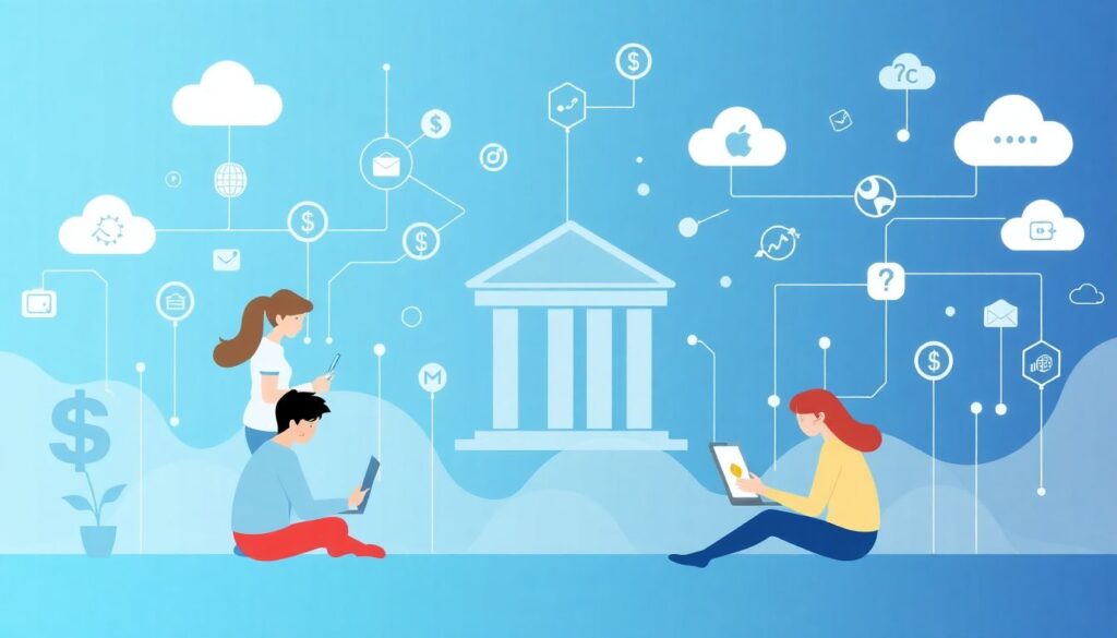 Преимущества онлайн-банкинга для управления личными финансами - иллюстрация