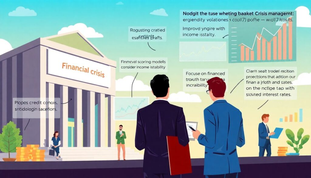 Как экономический кризис влияет на кредитование населения - иллюстрация