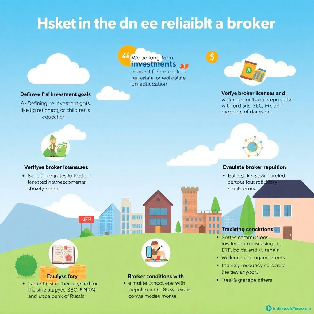 Как выбрать надежного брокера для долгосрочного инвестирования без рисков