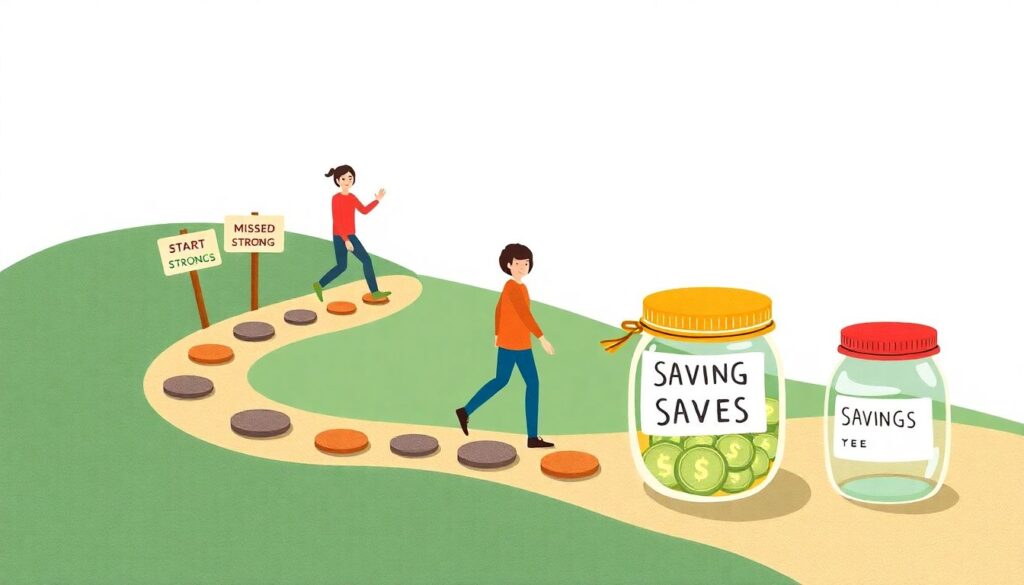 Как развивать привычку ежемесячного сбережения - иллюстрация