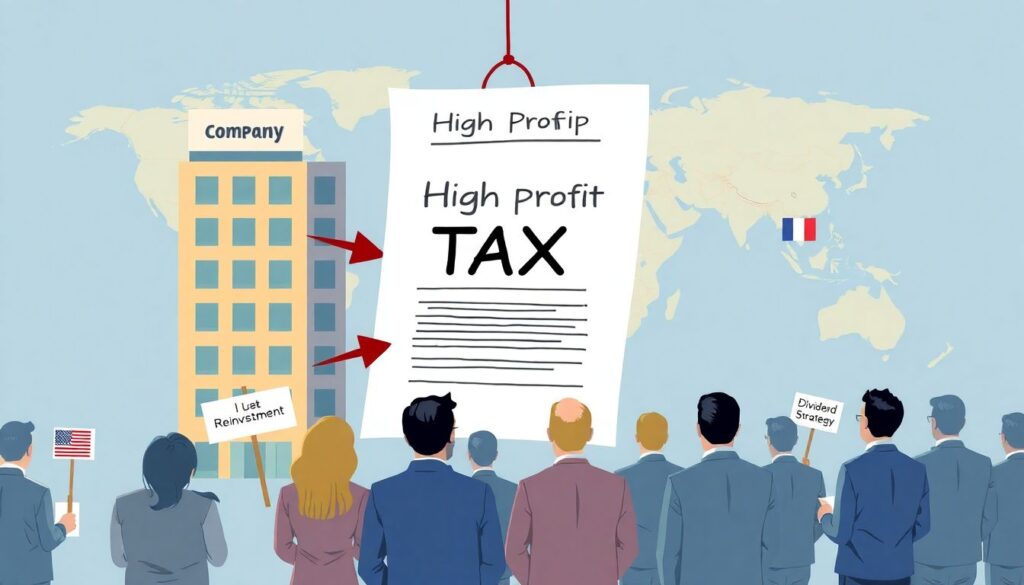 Налоги на прибыль компаний и их влияние на индивидуальных инвесторов - иллюстрация