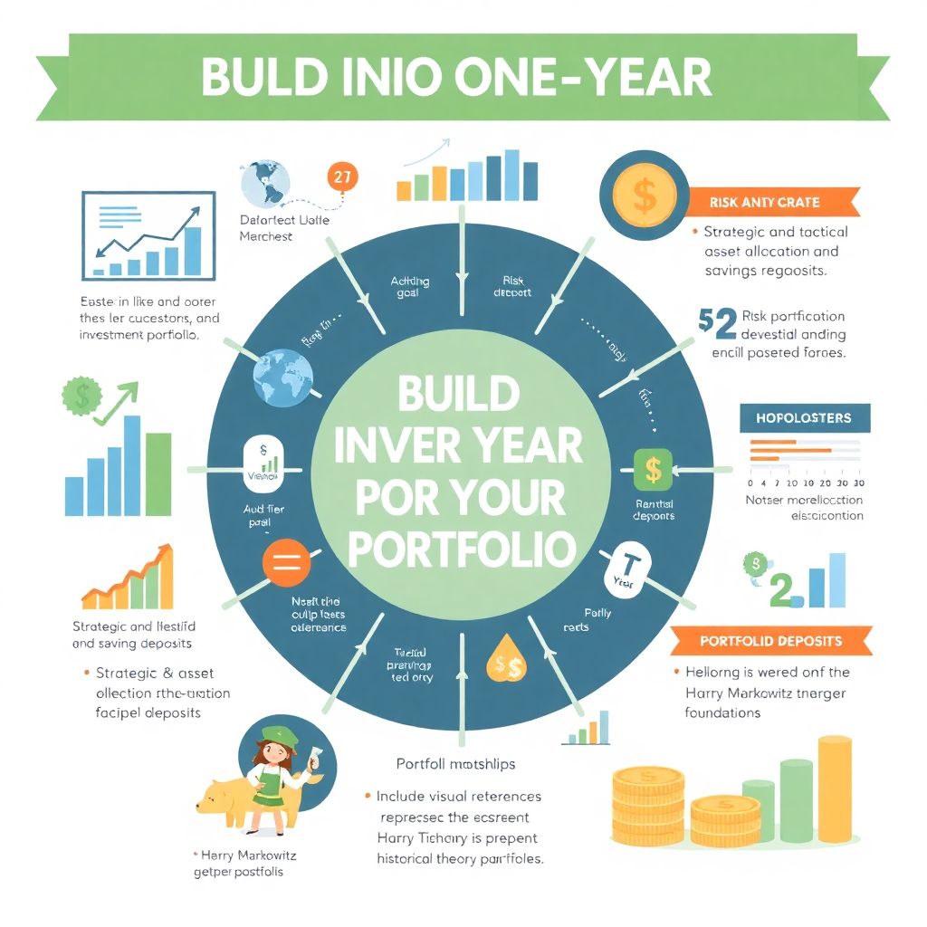 Инвестиционный портфель на год: как составить стратегию с учетом рисков и целей