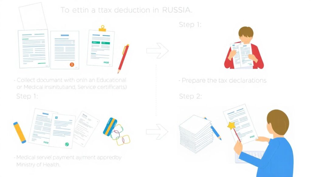 Как оформить налоговый вычет за образование и лечение - иллюстрация