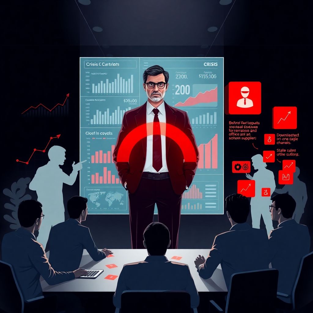 Как сохранить бизнес в кризис: антикризисное управление и минимизация потерь