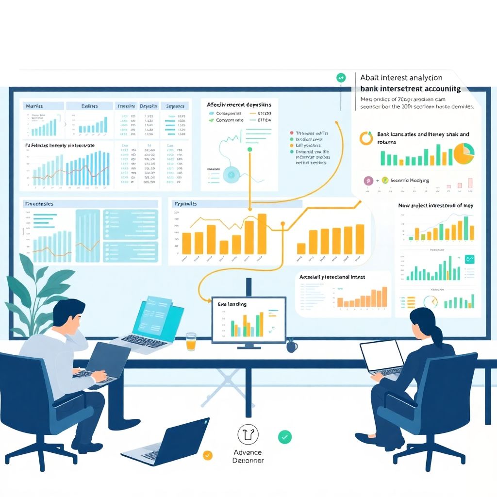 Как учитывать ставки по банковским депозитам и кредитам в бухгалтерском учете