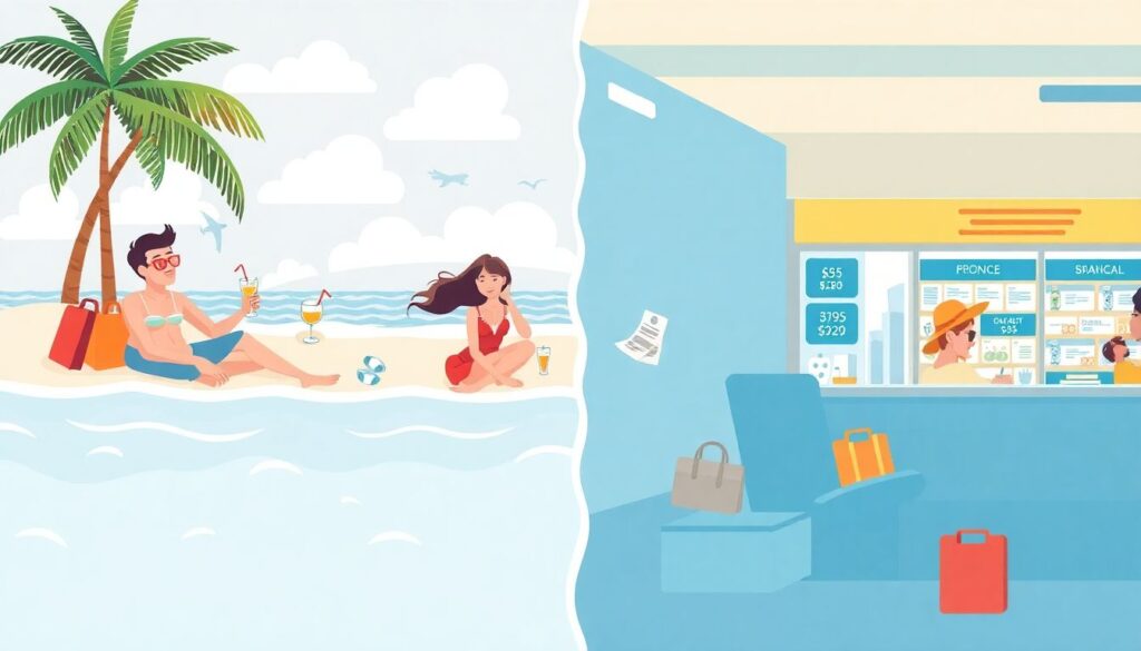 Как подготовить финансы к отпуску и отдыху в другой стране - иллюстрация