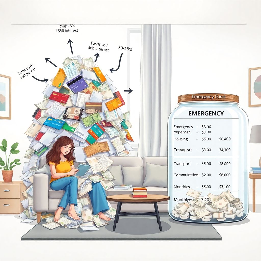 Как не увеличивать долг при непредвиденных расходах и сохранить семейный бюджет