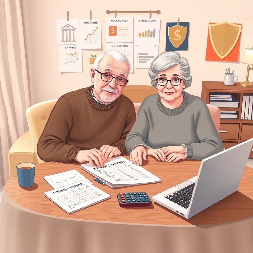 Как организовать семейный бюджет для пенсионеров: простое руководство