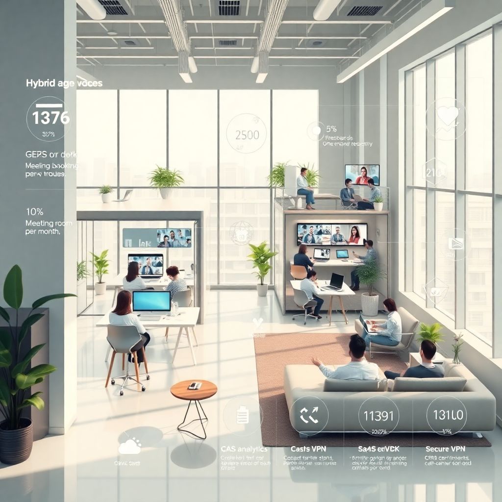 Как сократить расходы на офис и рабочие места: гибкие форматы в 2026