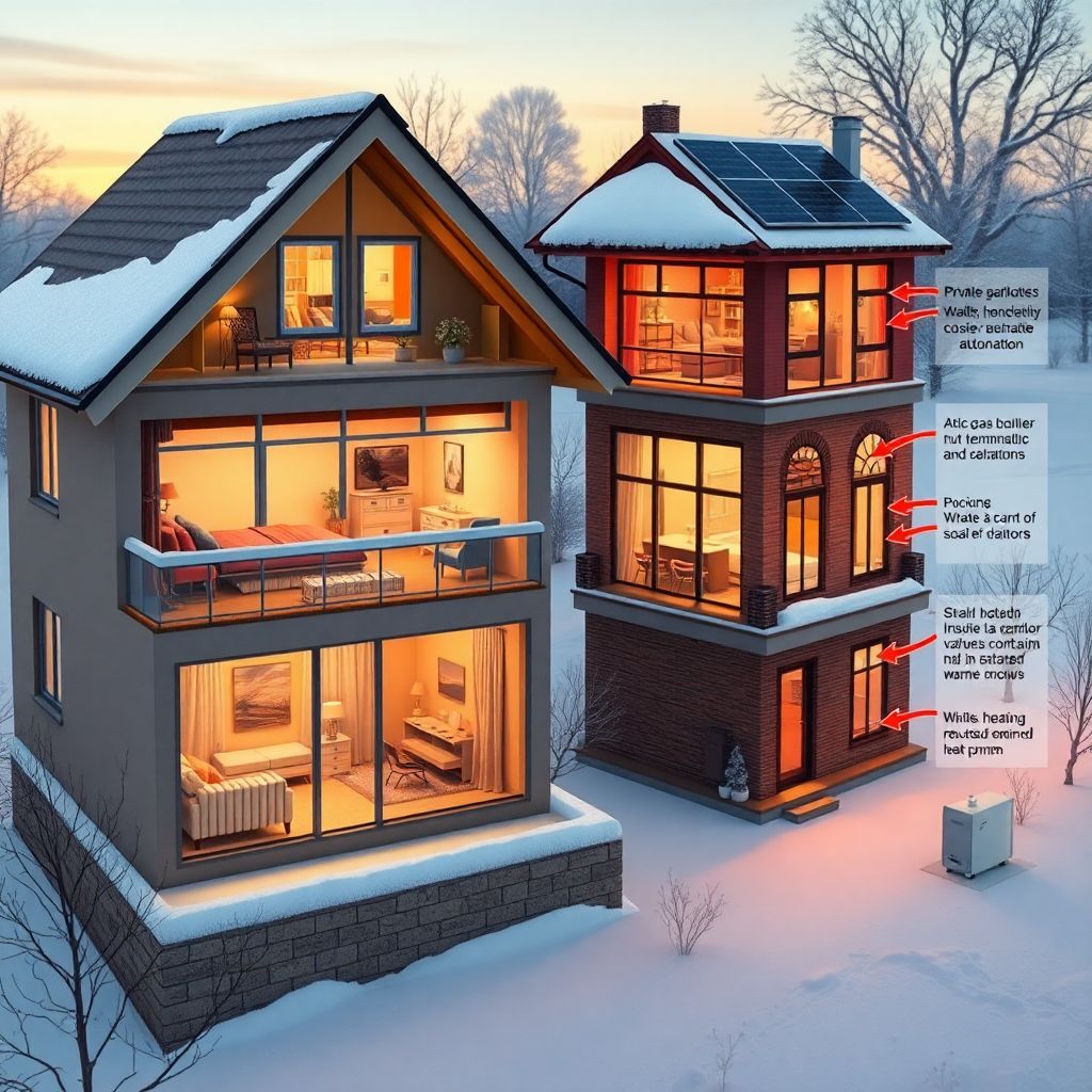 Как экономить на газовом отоплении зимой в доме и квартире без потерь тепла