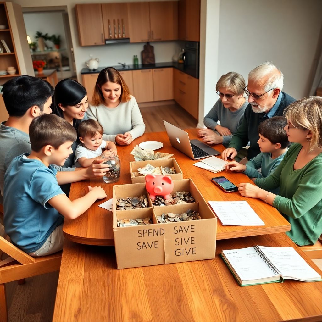 Финансовая грамотность детей в многопоколенной семье: как говорить о деньгах