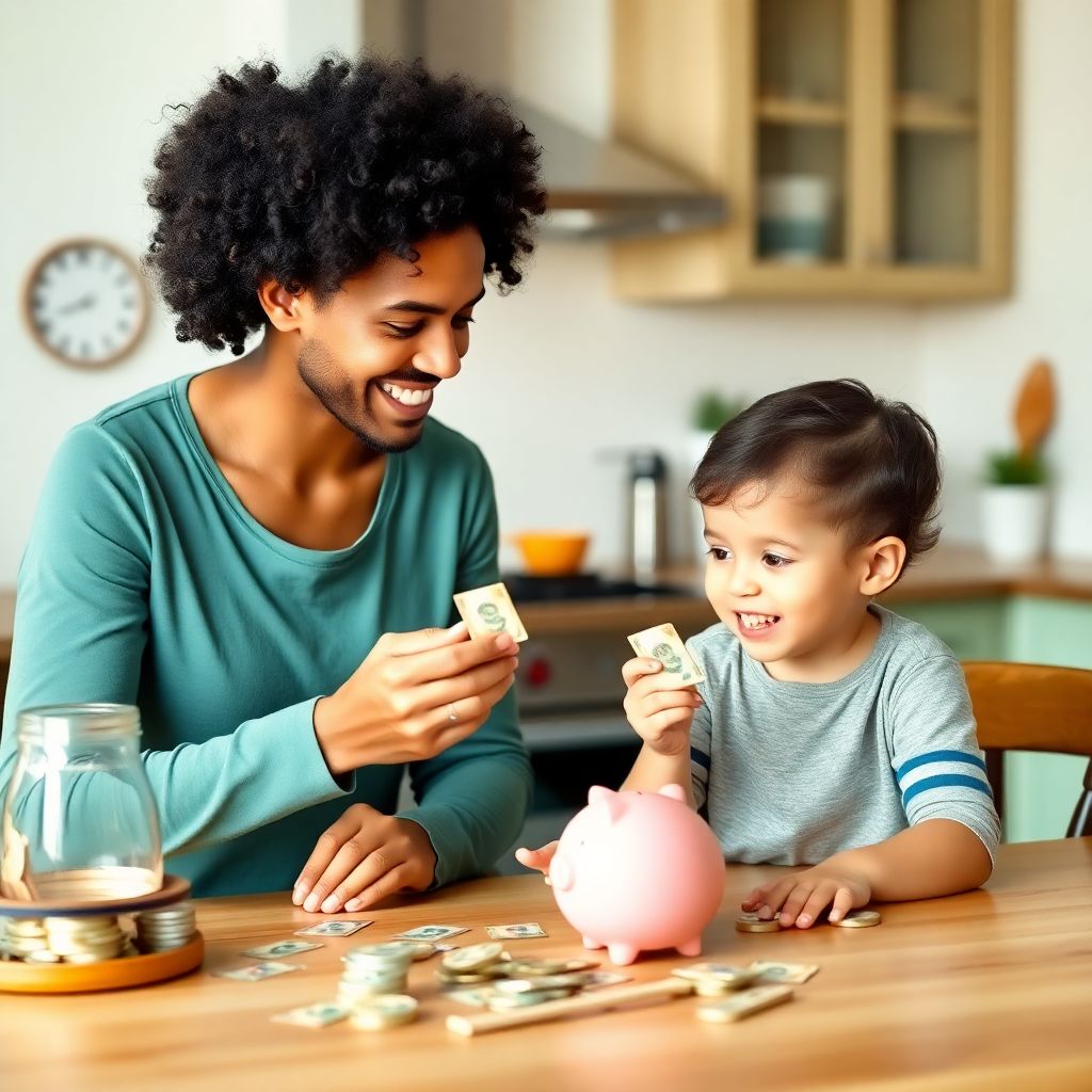 Как научить ребёнка разумно обращаться с деньгами через игры и семейные правила